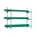 Mensola verde in metallo con ripiani multipli 60 cm Cool Retro – PT LIVING