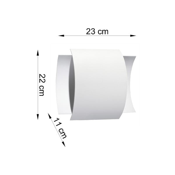 Lampada da parete bianca Forgmi - Sollux-image-2