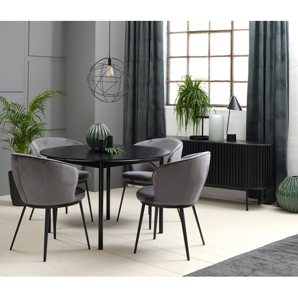 Tavolo da pranzo rotondo ø 120 cm Savona - Unique Furniture-image-2