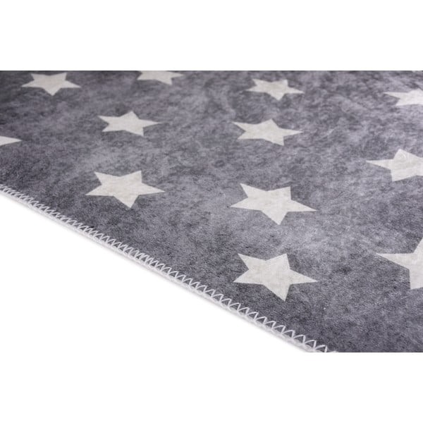 Tappeto per bambini grigio lavabile 160x230 cm Shining Stars – Vitaus-image-2