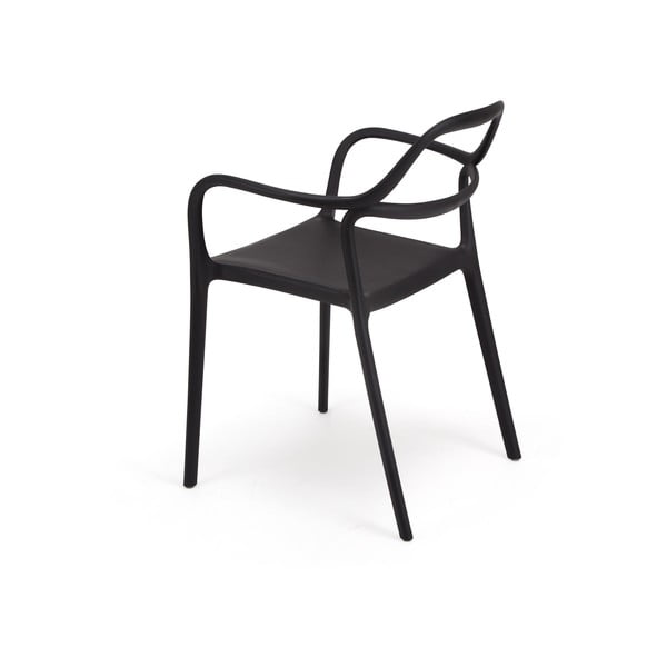 Set di 2 sedie da pranzo Chaur nere Dali - Bonami Selection-image-4