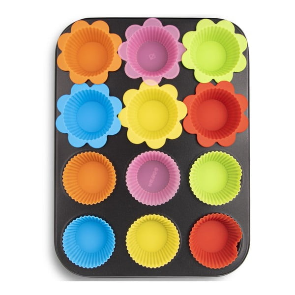 Stampo da forno in metallo per muffin 27x35 cm – Orion