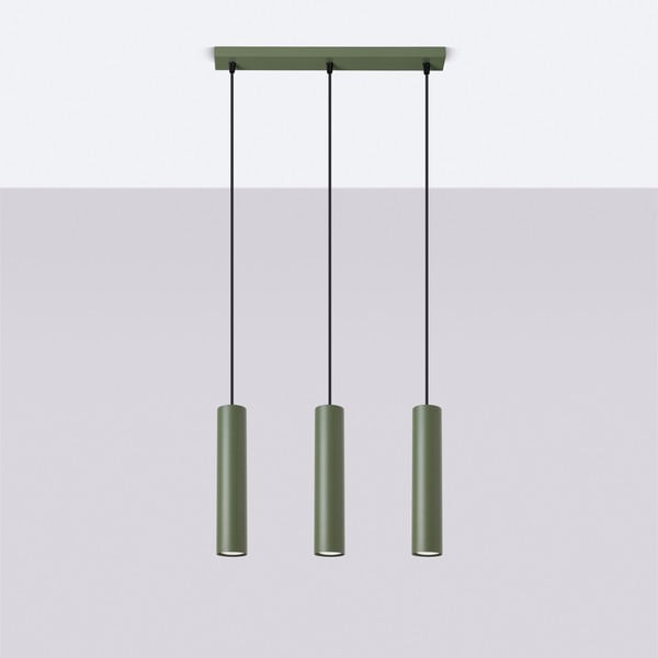 Lampadario verde Castro – Sollux-image-2