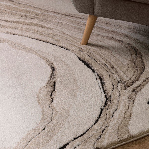 Tappeto beige 160x230 cm Mirage Quartz - Asiatic Carpets-image-3