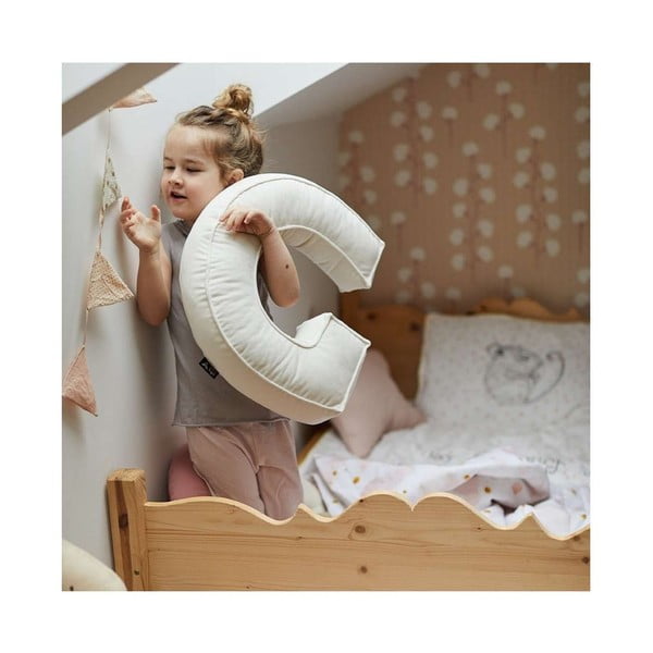 Cuscino per bambini Letter B - Yellow Tipi-image-2