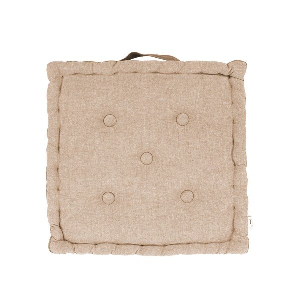 Cuscino per sedia marrone con orecchio, 40 x 40 cm - Tiseco Home Studio-image-2
