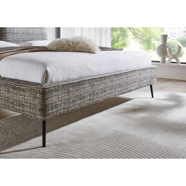 Letto matrimoniale imbottito verde scuro rete non inclusa 160x200 cm Infinity – Meise Möbel-image-2