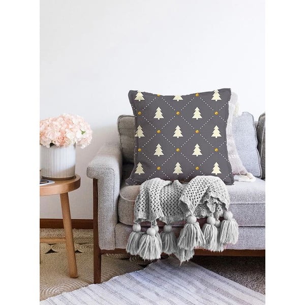 Federa decorativa a tema Natale 43x43 cm – Mila Home-image-2