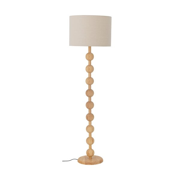 Lampada da terra in colore naturale con paralume in tessuto (altezza 154,5 cm) Giacoma - Bloomingville