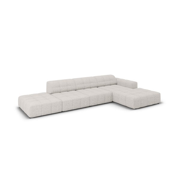 Divano angolare grigio chiaro (angolo destro) Chicago - Cosmopolitan Design-image-3