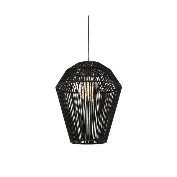 Lampada da soffitto nera ø 30 cm Deya - Light & Living