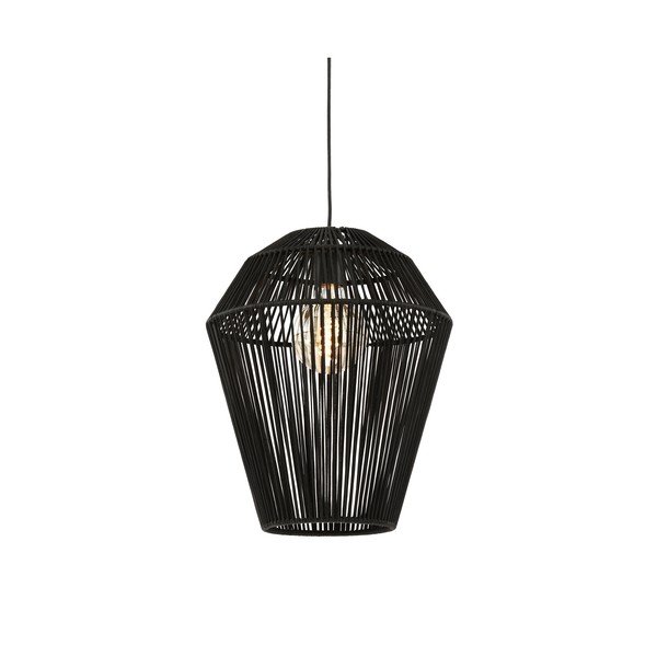 Lampada da soffitto nera ø 30 cm Deya - Light & Living