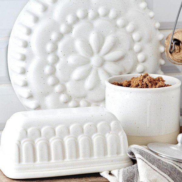 Piastra in gres bianco, 790 ml Fattoria - Casafina-image-2