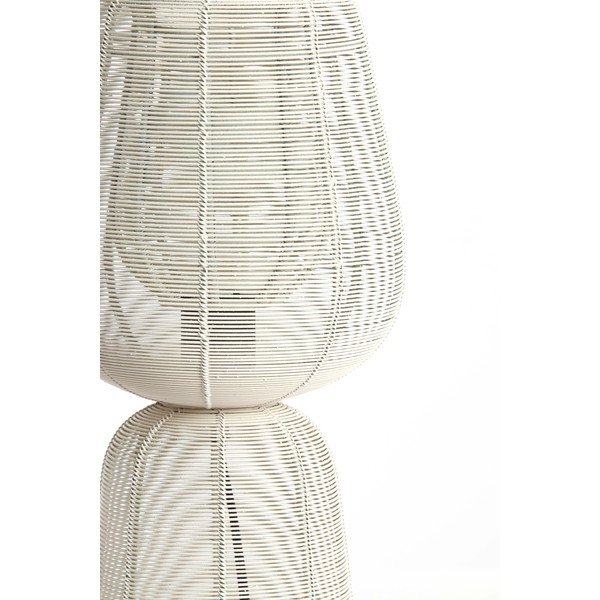 Lampada da tavolo color crema (altezza 42 cm) Aboso - Light & Living-image-2