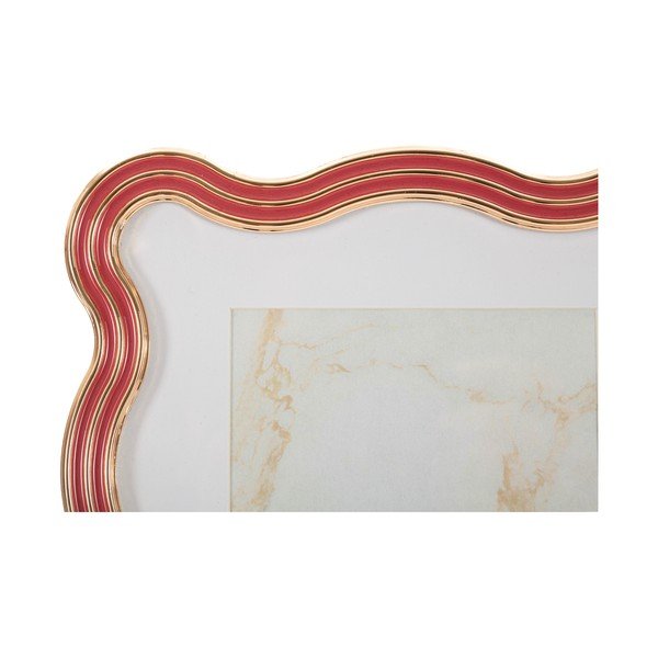 Cornice rossa/dorata in metallo/in vetro verticale con sostegno 17,5x22,5 cm Elizabeth – Mauro Ferretti-image-4