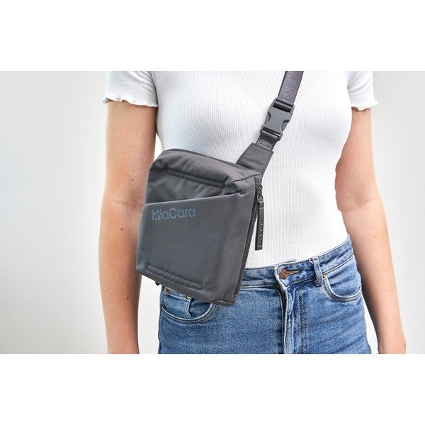 Borsetta per passeggio con cani Andiamo Asphalt – MiaCara-image-4