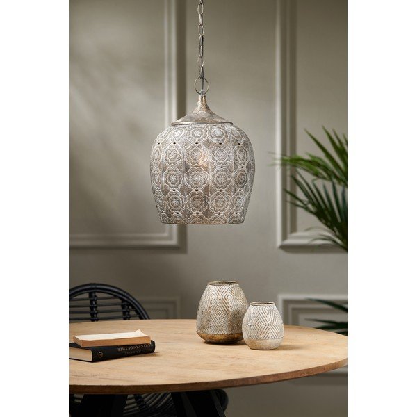 Apparecchio a sospensione grigio Kadiri - Light & Living-image-1