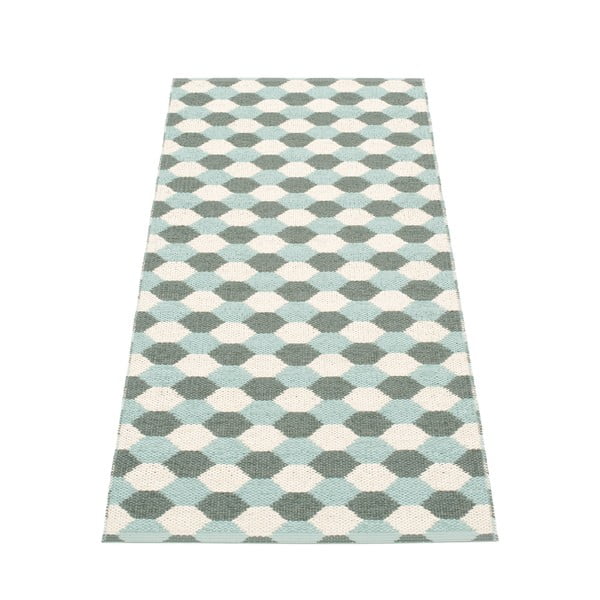 Passatoia da interno/esterno verde/turchese 70x160 cm Dana Army – Pappelina
