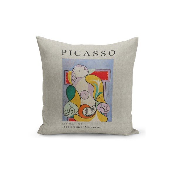 Cuscino con imbottitura Picasso Read, 43 x 43 cm - Kate Louise