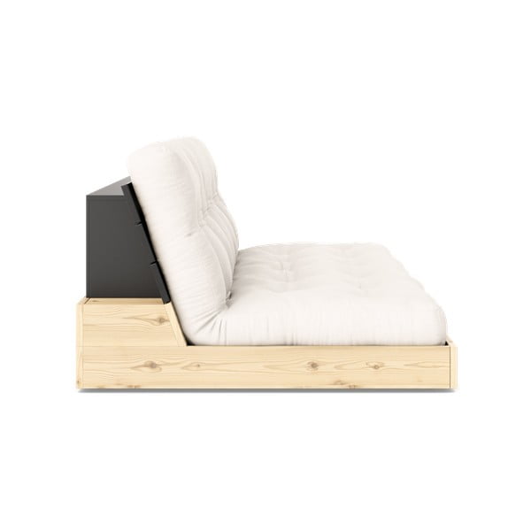 Divano letto crema 196 cm Base - Karup Design-image-3