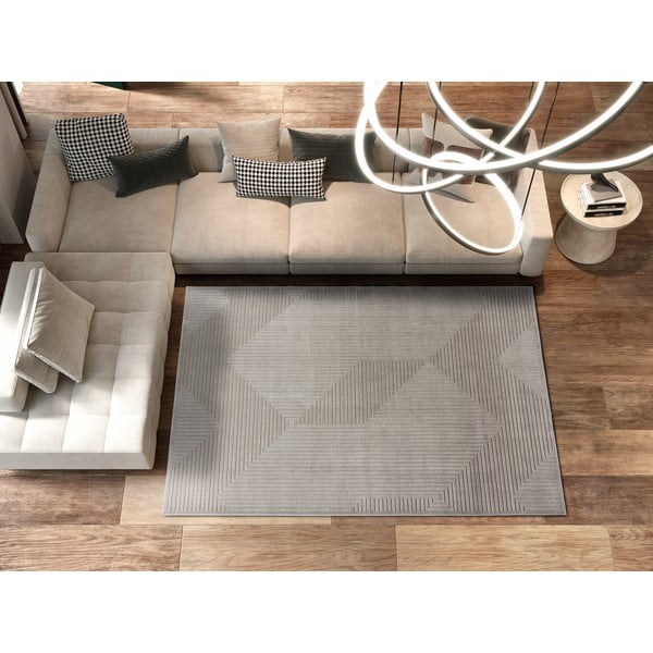 Tappeto grigio , 160 x 230 cm Gianna - Universal-image-1