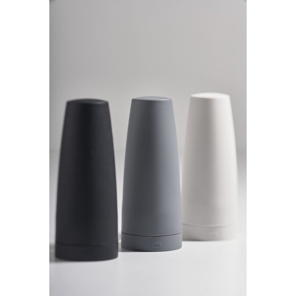 Dispenser di sapone in silicone nero 150 ml Splash - Zone-image-1