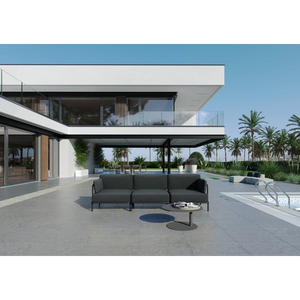 Divano modulare da giardino grigio scuro 234 cm Salve - Sit Sit-image-1