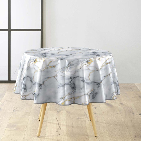 Tovaglia adatta per pulizia con panno umido ø 160 cm Marquina – douceur d'intérieur