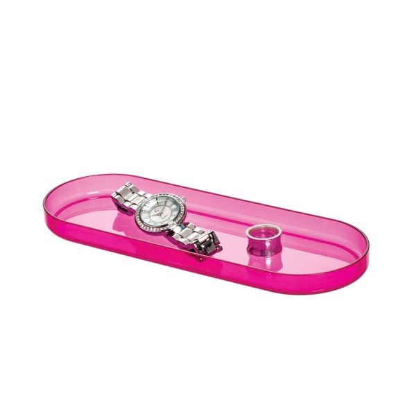 Vassoio portagioie rosa Finn - iDesign