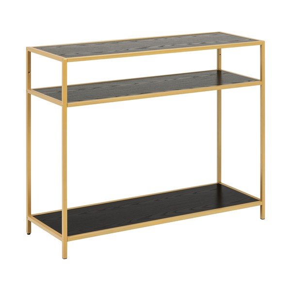 Tavolo consolle nero 35x100 cm Seaford - Actona