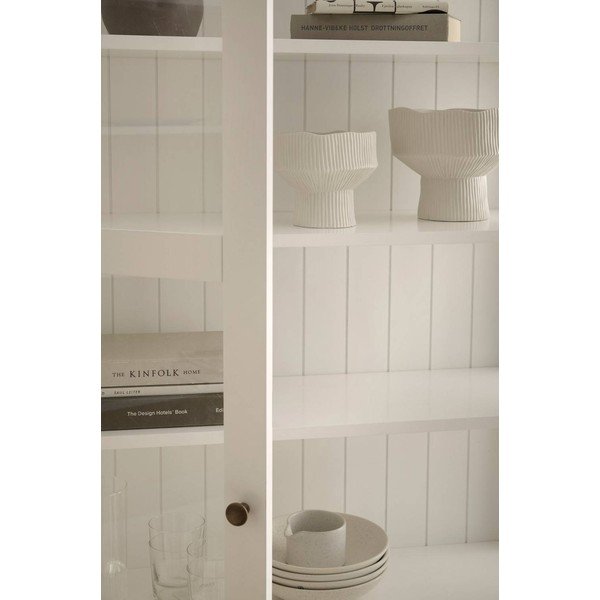 Vetrina bianca in MDF 98x193x34 cm Wilma – Ellos Home-image-1