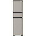 Mobile bagno grigio alto e stretto 33x121 cm Lemont - Germania