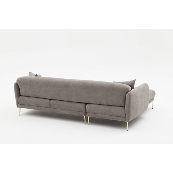 Divano angolare grigio (con penisola a sinistra/con chaise lounge) Simena – Balcab Home-image-3