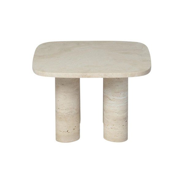 Tavolo contenitore in pietra 52x52 cm Volos - Blomus-image-2