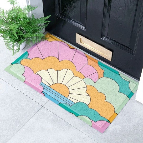 Zerbino in plastica riciclata 40x70 cm Elizabeth Olwen  – Artsy Doormats-image-2