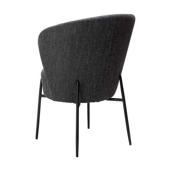 Sedia da pranzo nera Orbit – DAN-FORM Denmark-image-3