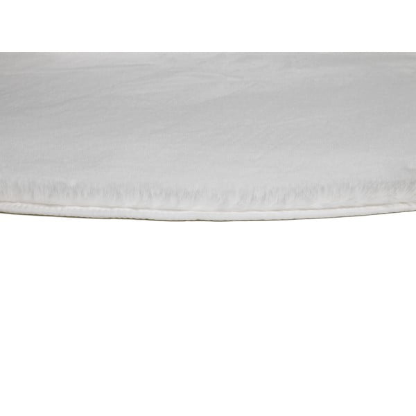 Tappeto bianco , Ø 120 cm Fox Liso - Universal-image-2
