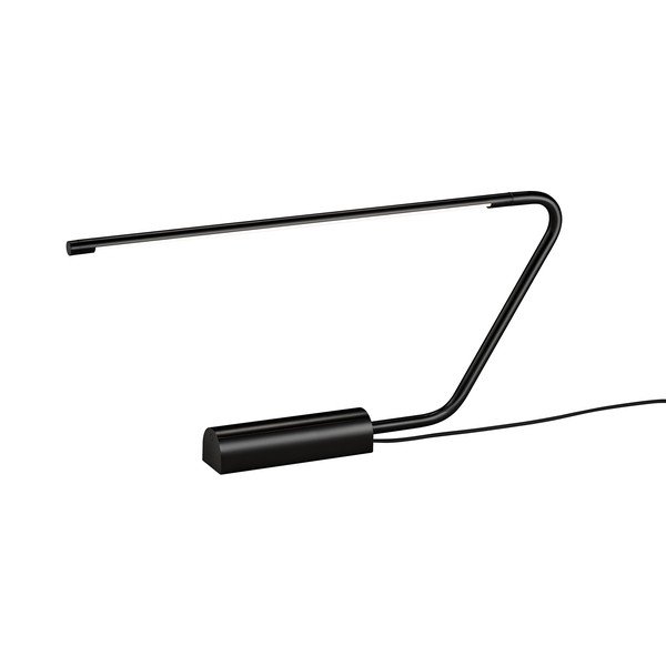 Lampada da tavolo LED nera (altezza totale 33 cm) Olea – Trio Select-image-2