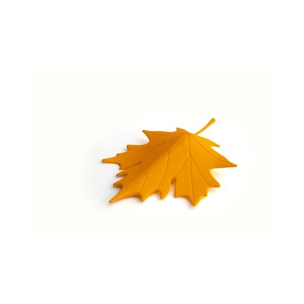 Cuneo per porta a forma di foglia gialla &CO Autunno - Qualy
