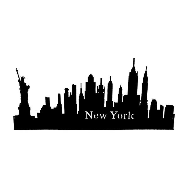 Adesivo murale New York - Antic Line
