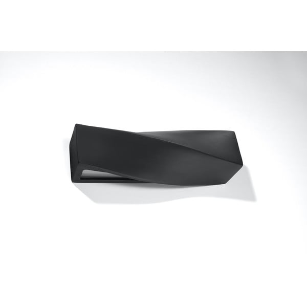 Lampada da parete in ceramica nera Taurus - Sollux-image-3