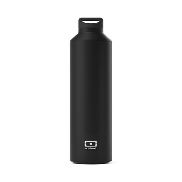 Thermos nero in acciaio - Monbento-image-1