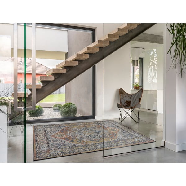 Tappeto arancione 200x290 cm Mabel – Universal-image-1