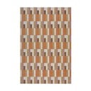 Tappeto in colore arancio-naturale 155x230 cm Riley Block Geo - Flair Rugs