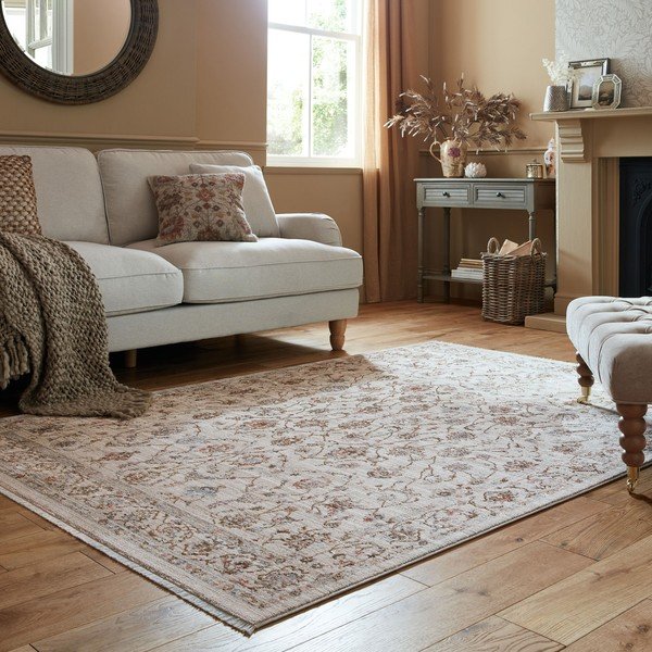 Tappeto beige 200x290 cm Elodie Traditional - Flair Rugs-image-1