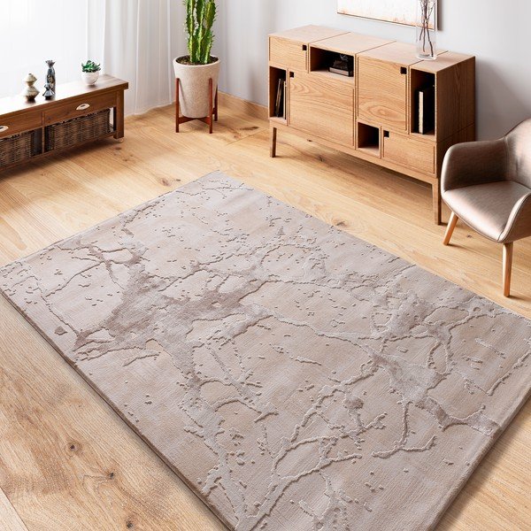 Tappeto beige 115x170 cm Oris – Universal-image-1