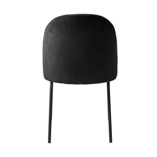 Sedia da pranzo nera Creston - Unique Furniture-image-3