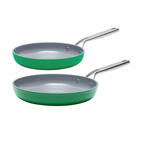 Padelle in set con superficie in ceramica 2 pz ø 30 cm Meda 3.0 – FABINI