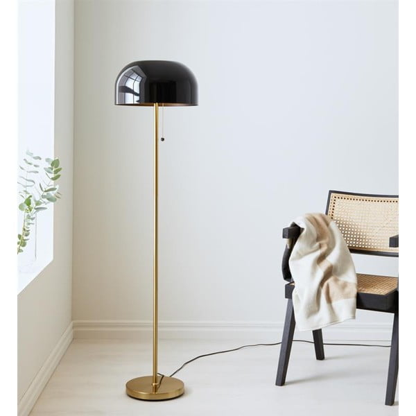 Lampada da terra nera, altezza 143 cm Blanca - Markslöjd-image-2