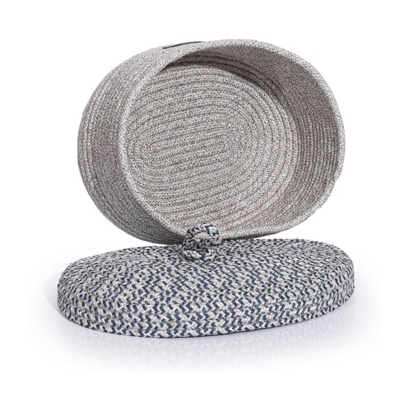 Scatola decorativa in tessuto con coperchio - Mioli Decor-image-3